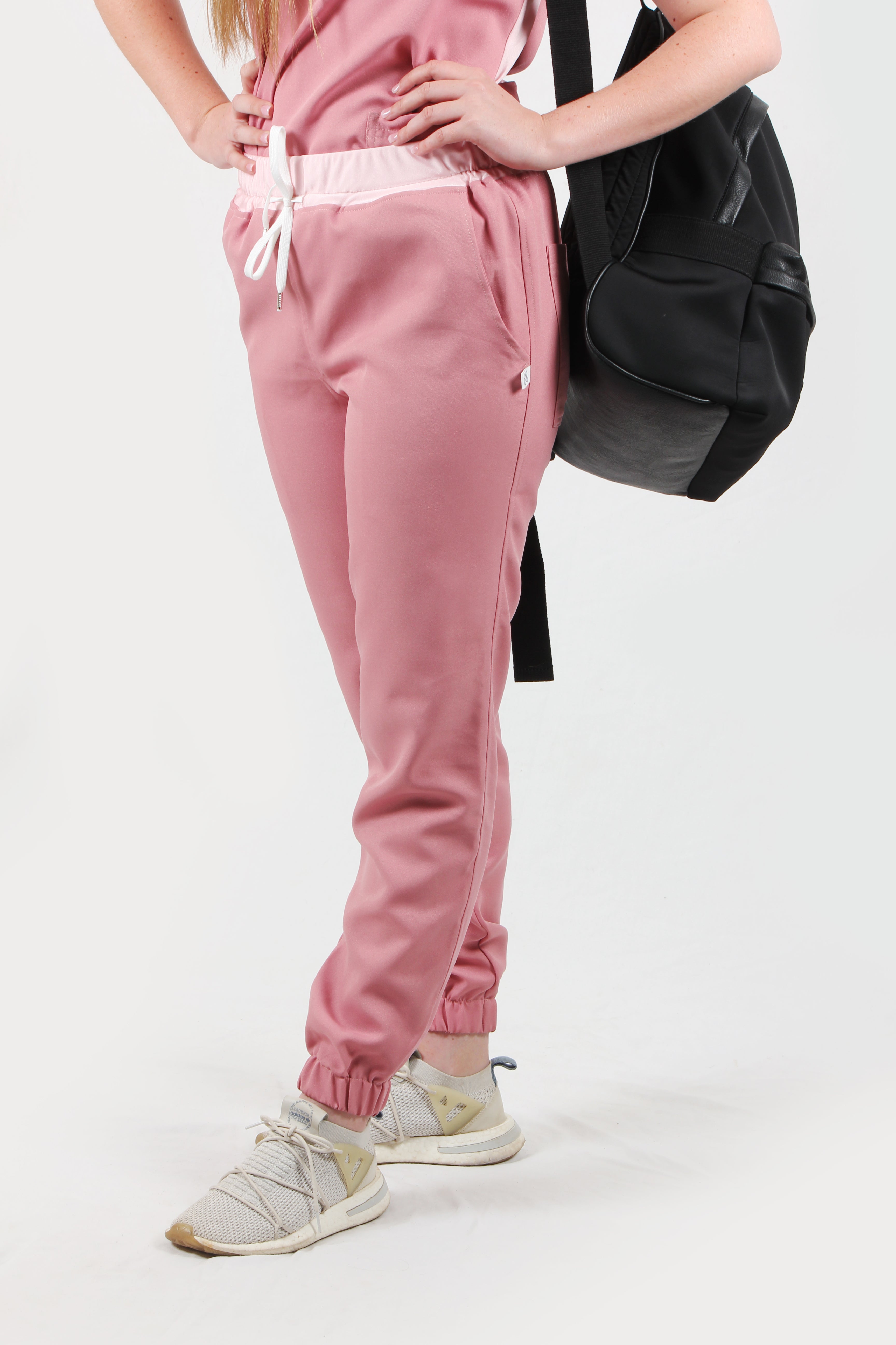 Women's Dusty Pink Scrub Pants