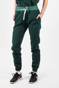 Women's Green Scrub Pants