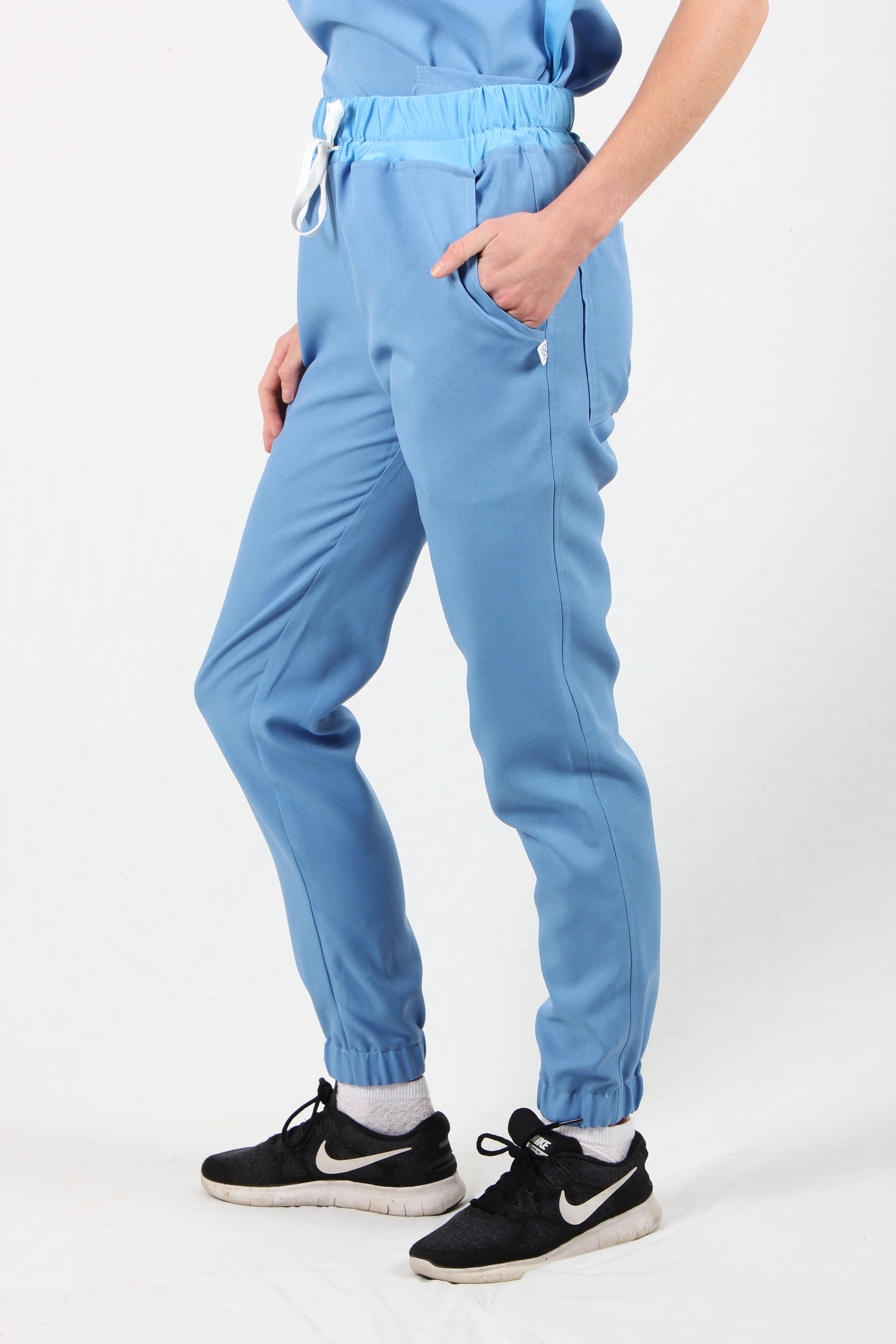 Women's Light Blue Scrub Pants