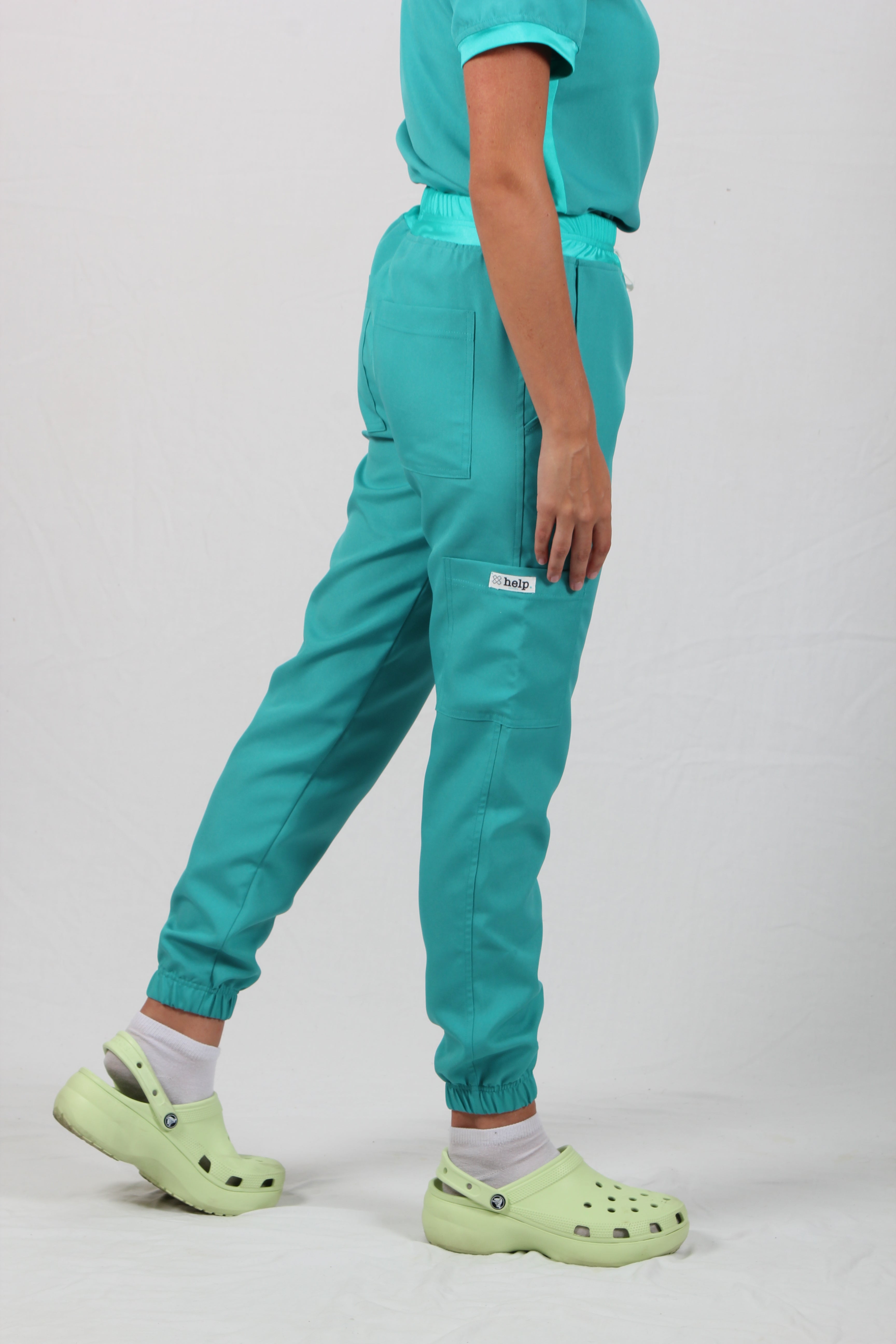 Women's Mint Scrub Pants